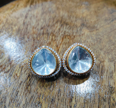 CZ Moissanite Studs