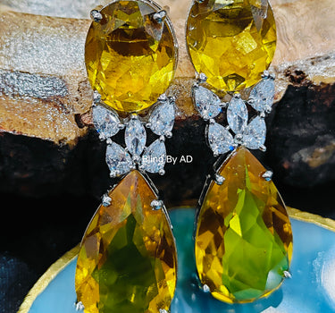 CZ Crystal Earrings