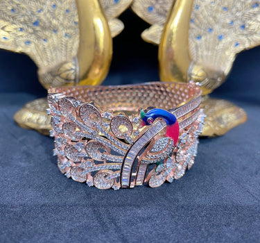 American Diamond Peacock Bracelet